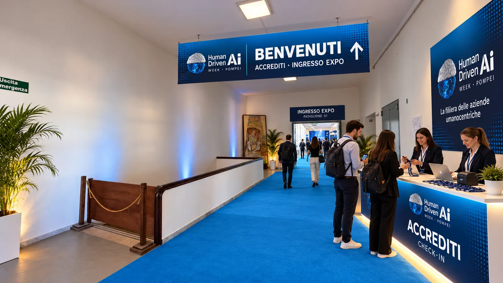 Preview: the HDAI Week welcome desk