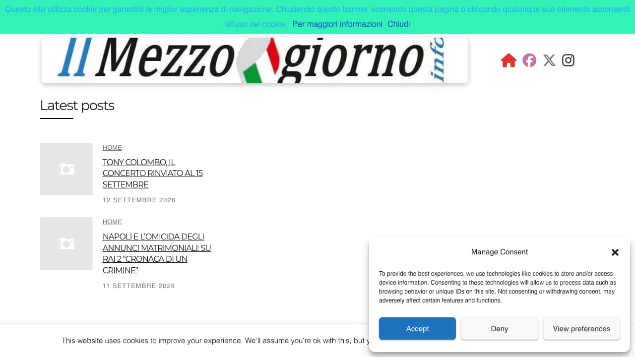Il Mezzogiorno