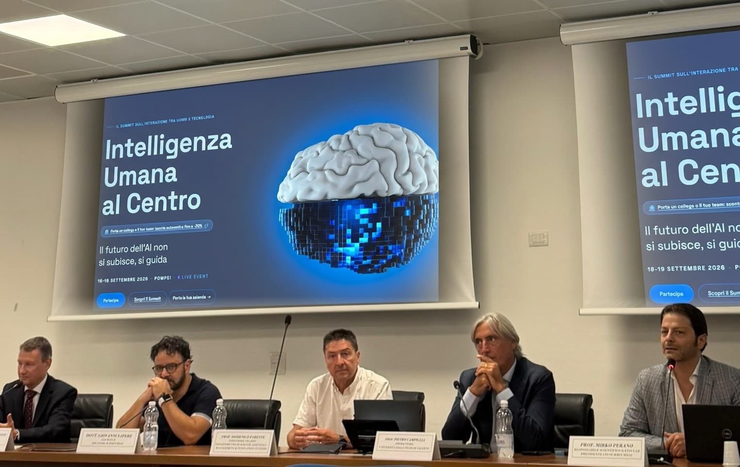 La presentazione di HDAI all’Università di Salerno