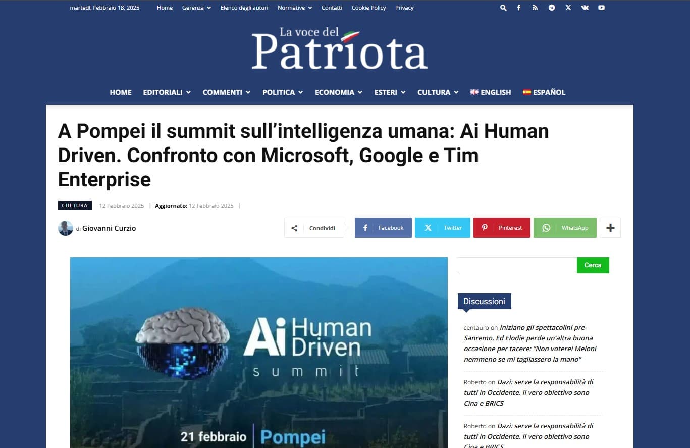 La Voce del Patriota