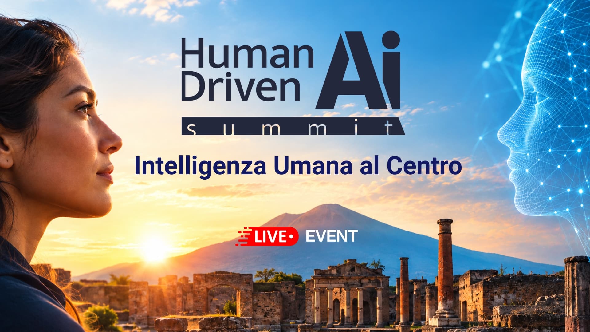 Human Driven AI Summit in Pompeii: «intellectual call to arms» before AI decides for us Human Driven AI Summit in Pompeii: «intellectual call to arms» before AI decides for us